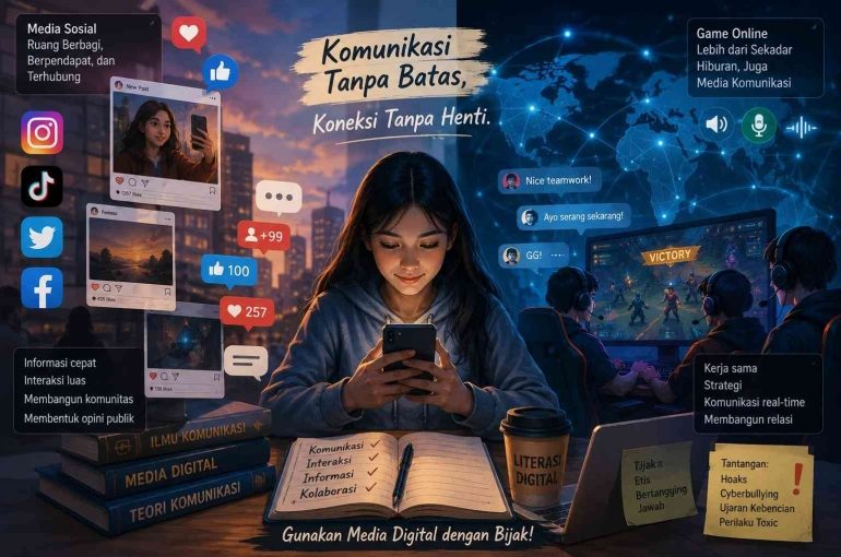 Komunikasi Dunia Virtual dalam Kehidupan Sehari-hari